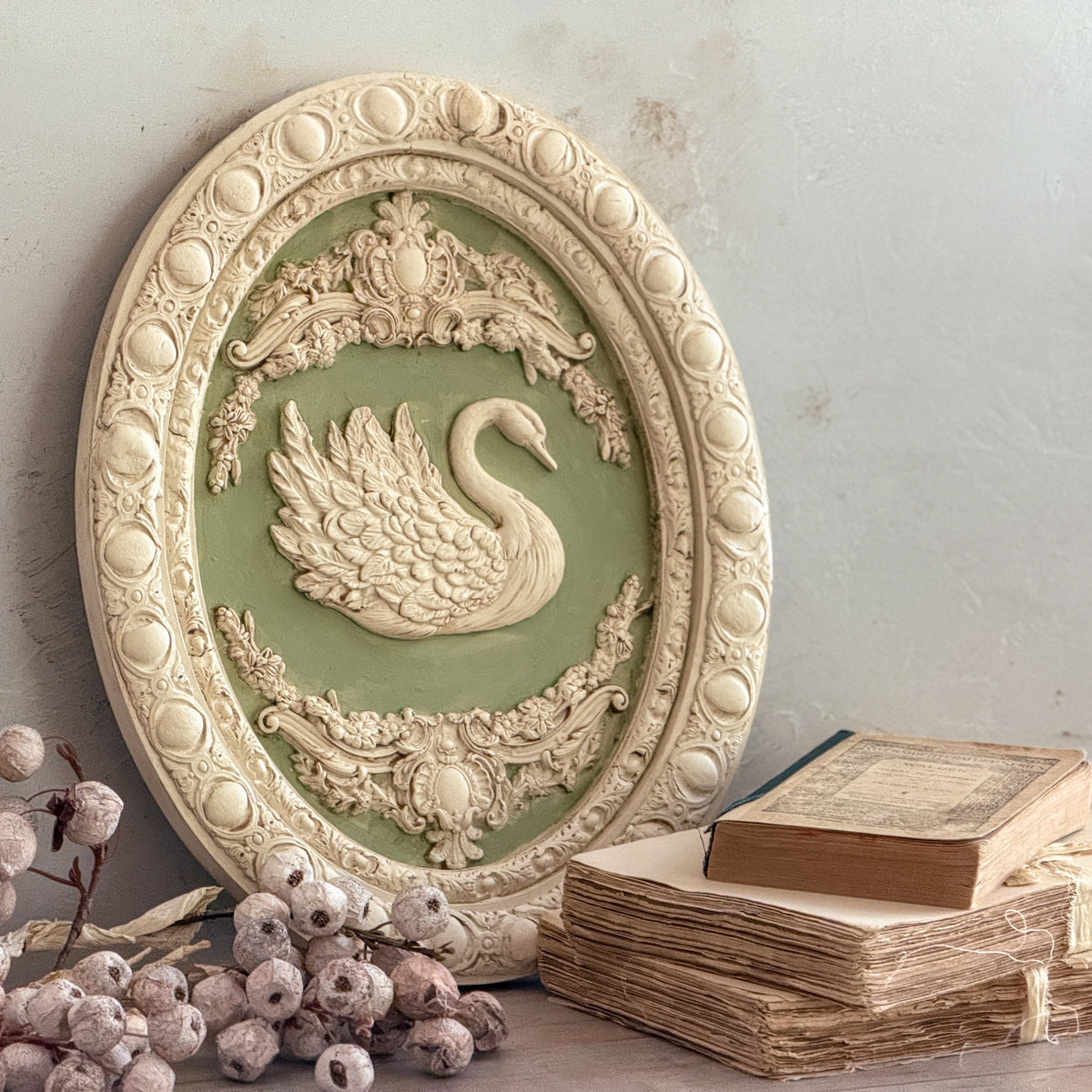 IOD Swans Decor Mould by Iron Orchid Designs - Summer 2026