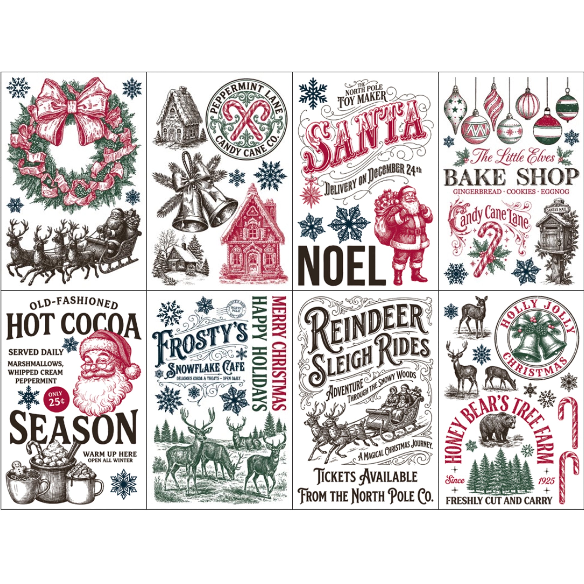 IOD The North Pole Co Paint Inlay by Iron Orchid Designs - Winter 2026
