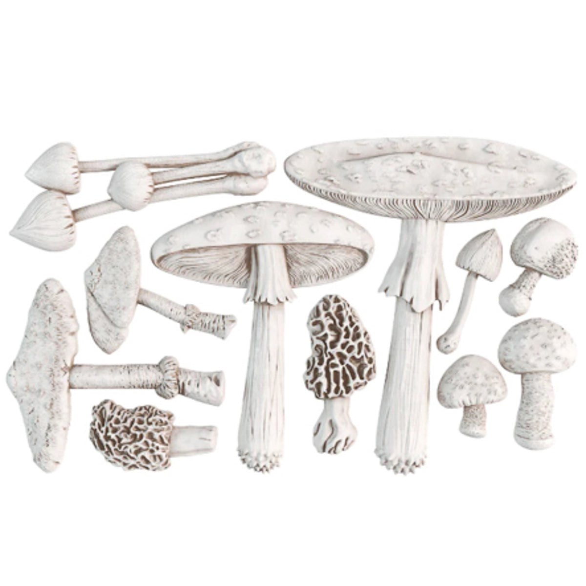 IOD Toadstool Decor Mould by Iron Orchid Designs - 6x10 Silicone