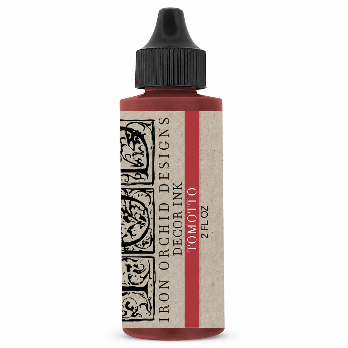 IOD Tomotto Decor Ink by Iron Orchid Designs - Pigment-Rich 2oz Red