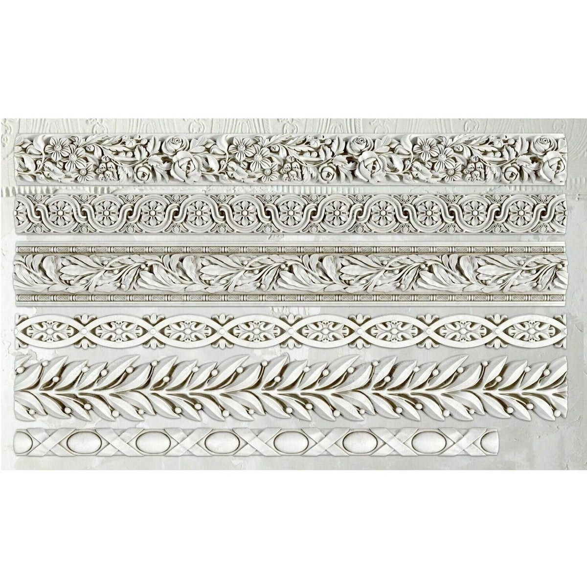 IOD Trimmings 1 Decor Mould by Iron Orchid Designs - 6x10 Silicone