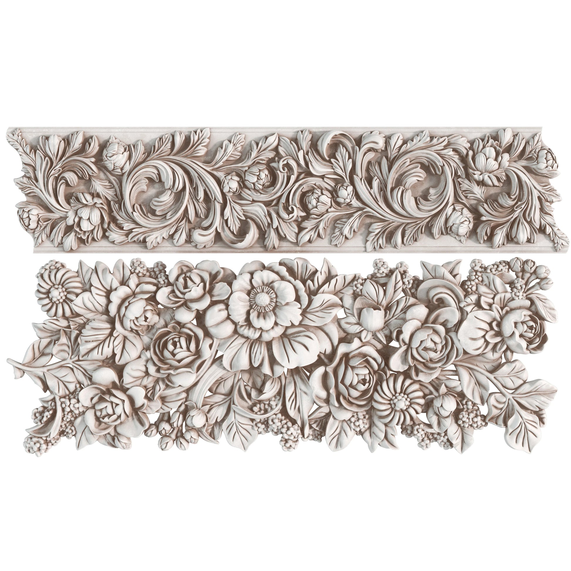 IOD Trimmings 4 Decor Mould by Iron Orchid Designs - 6x10 Silicone