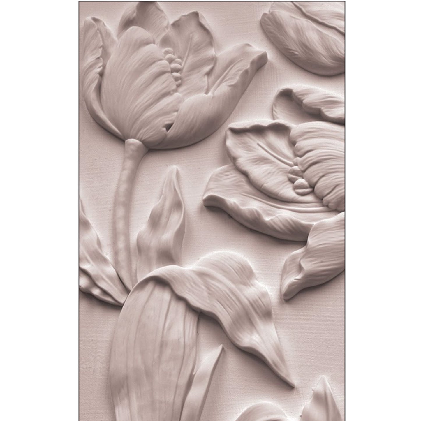 IOD Tulips Decor Mould - Iron Orchid Designs Spring 2026 Collection