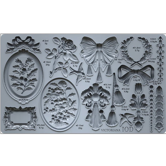 IOD Victoriana Decor Mould - Iron Orchid Designs | Limited Edition