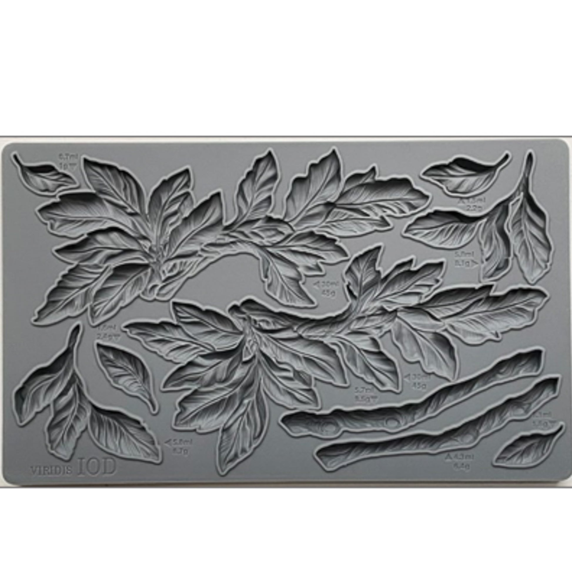IOD Viridis Decor Mould by Iron Orchid Designs - 6x10 Silicone Mold