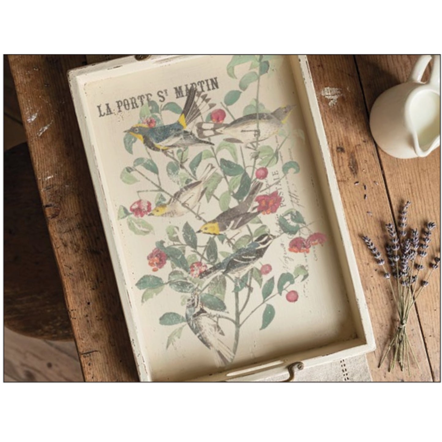 IOD Winter's Calling Decor Transfer by Iron Orchid Designs - 8 Sheets