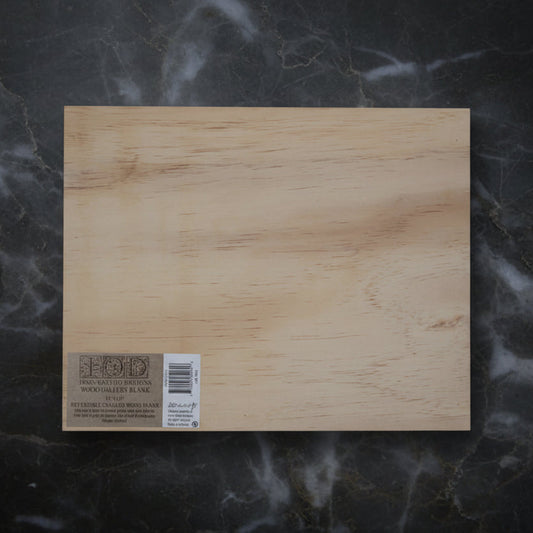 IOD Wood Blank 11" x 14" by Iron Orchid Designs - Double-Sided