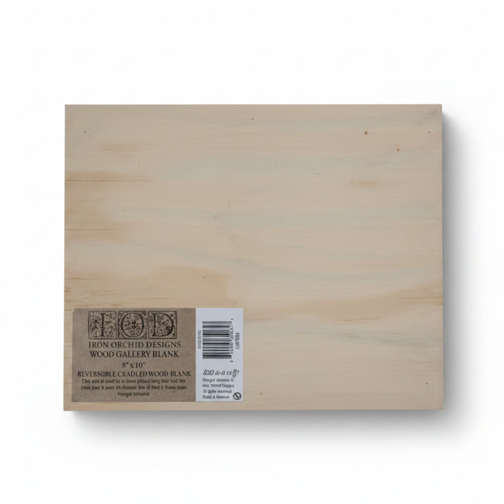 IOD 8" x 10" Wood Blank by Iron Orchid Designs - Double-Sided