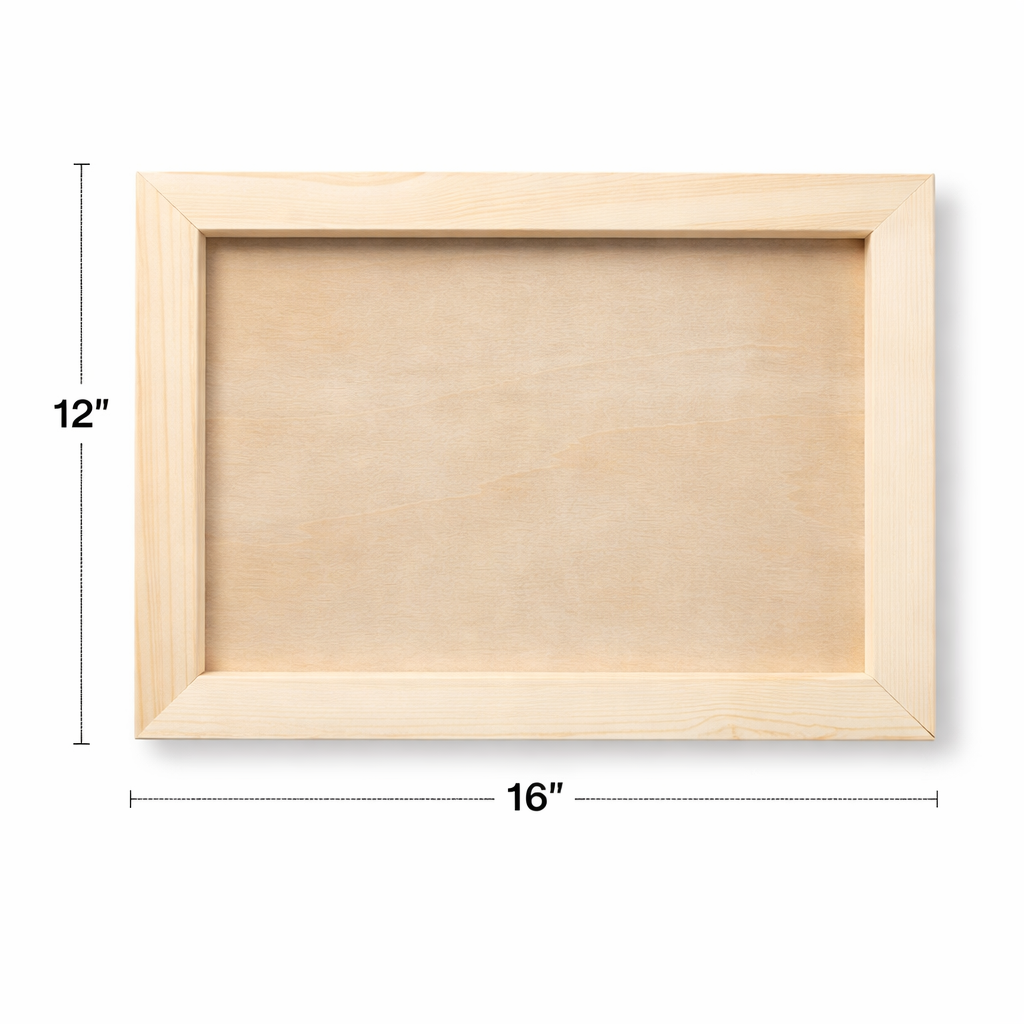 IOD Wood Blank 12" x 16" by Iron Orchid Designs - Double-Sided