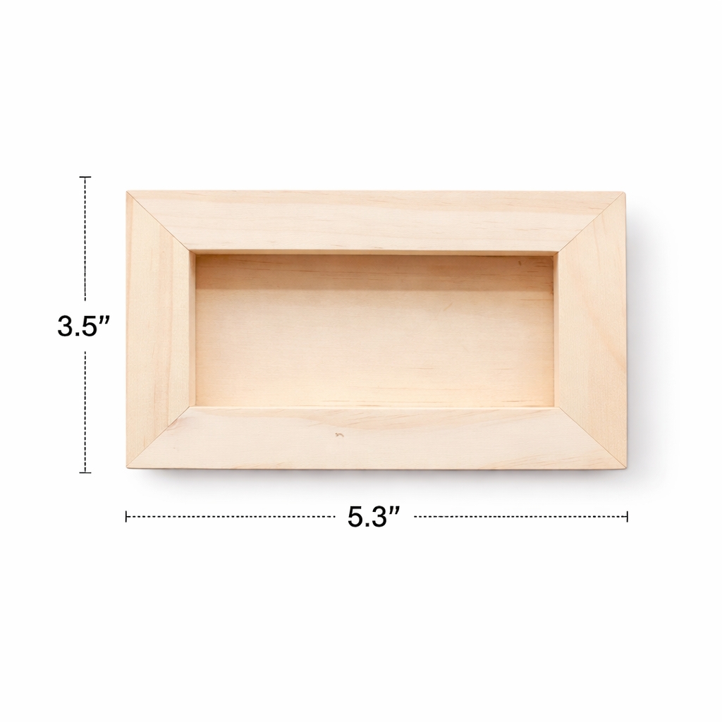 IOD Wood Blank 3.5" x 5.3" - Iron Orchid Designs - Double-Sided