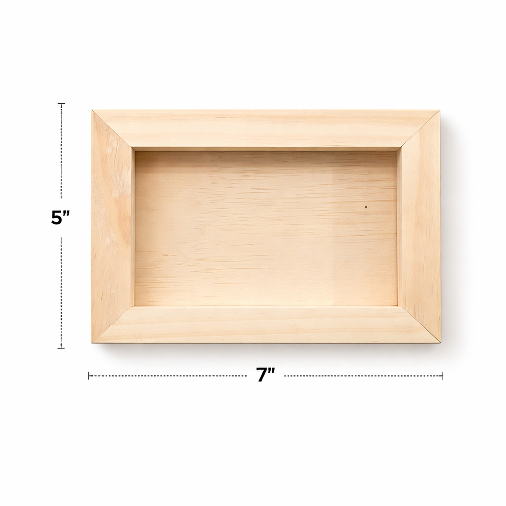 IOD Wood Blank 5in x 7in by Iron Orchid Designs - Double-Sided