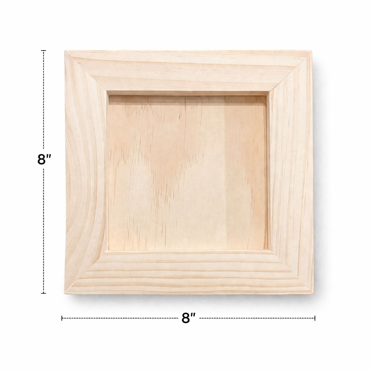 IOD Wood Blank 8in x 8in by Iron Orchid Designs - Double-Sided