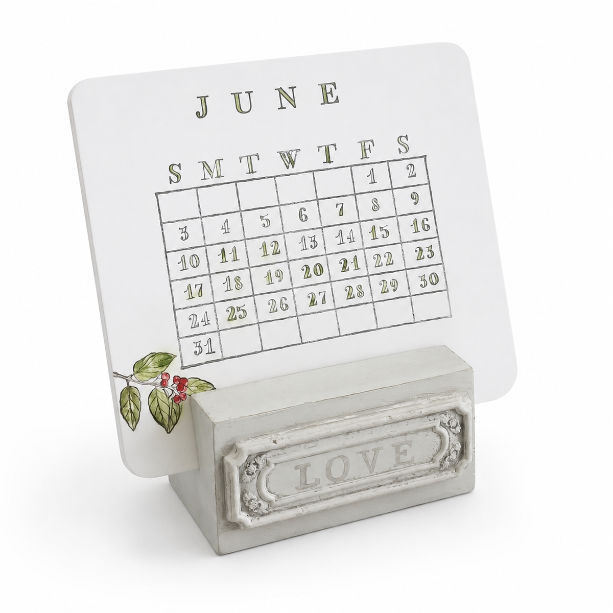 IOD Wood Block Stands 2 Pack by Iron Orchid Designs - Winter 2026