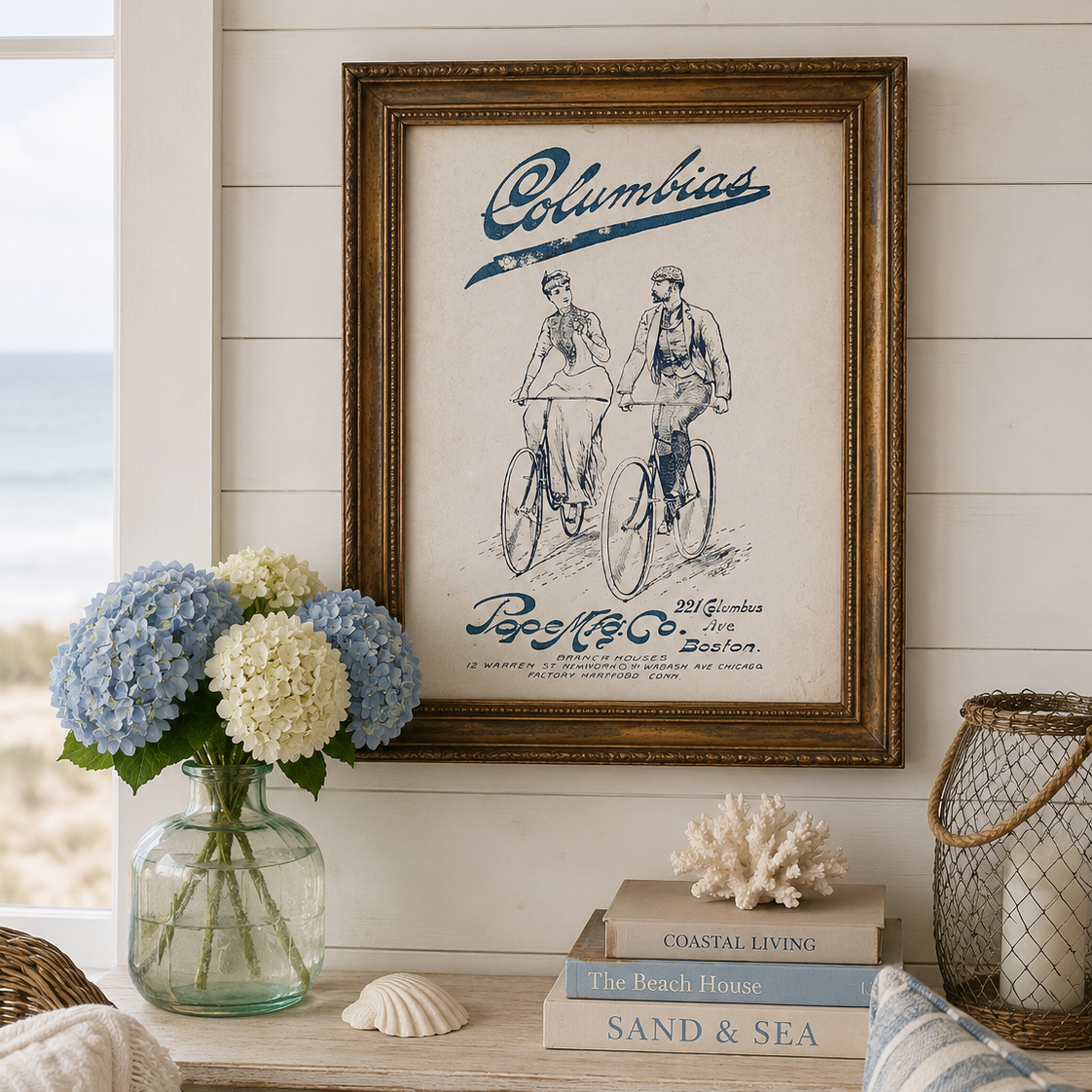 JRV Columbias Bicycle A4 Rice Paper - 8.25" x 11.6" Made in USA