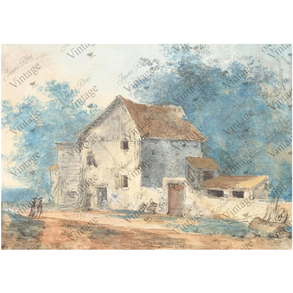 JRV A4 Rice Paper - Cottage Road