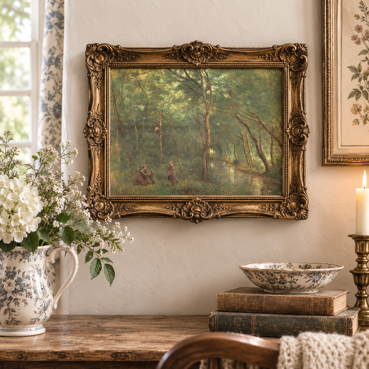 JRV English Forest A4 Rice Paper - 8.25" x 11.6" Made in USA