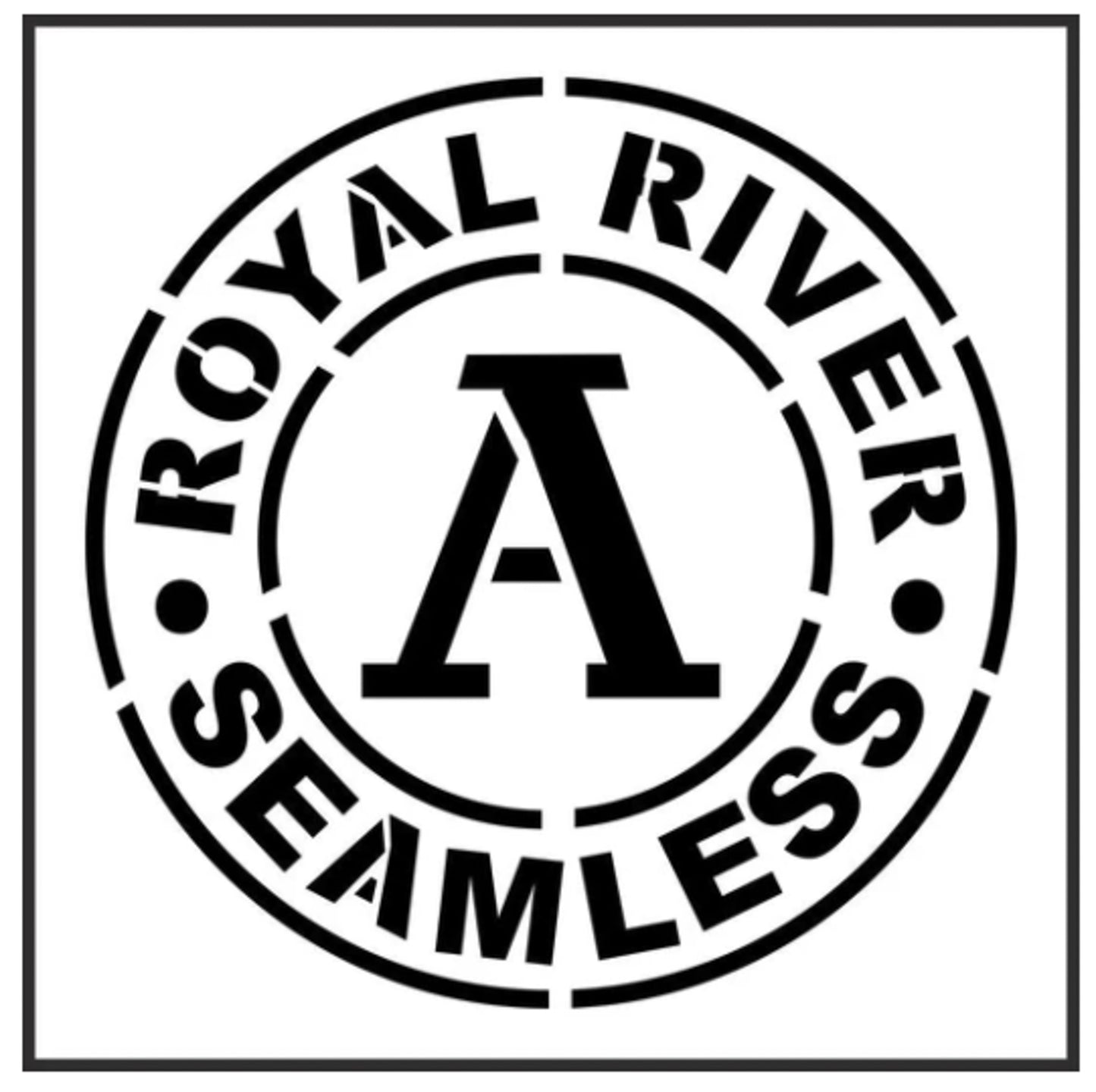 JRV Royal River Stencil - 11.5" x 11.5" Durable Mylar Made in USA