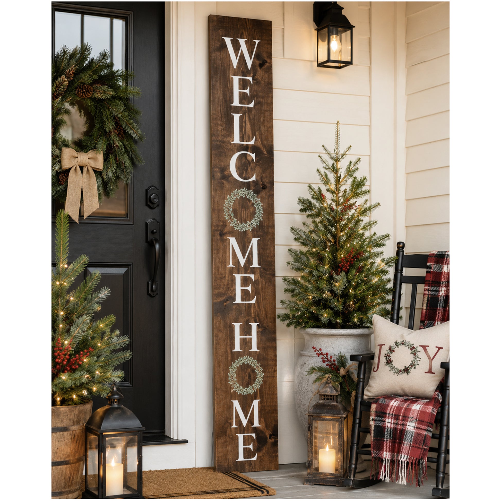 JRV Welcome Home Stencil Set - 9 Piece Durable Mylar Made in USA