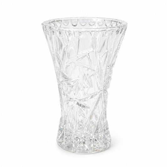 Vintage Lenox Fine Crystal Star Bud 4 Inch Vase - Czech Republic