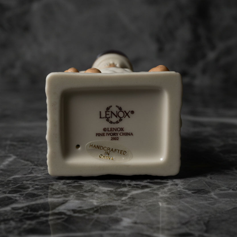 2002 Lenox Lighthouse Calendar Sculpture October | Vintage Figurine