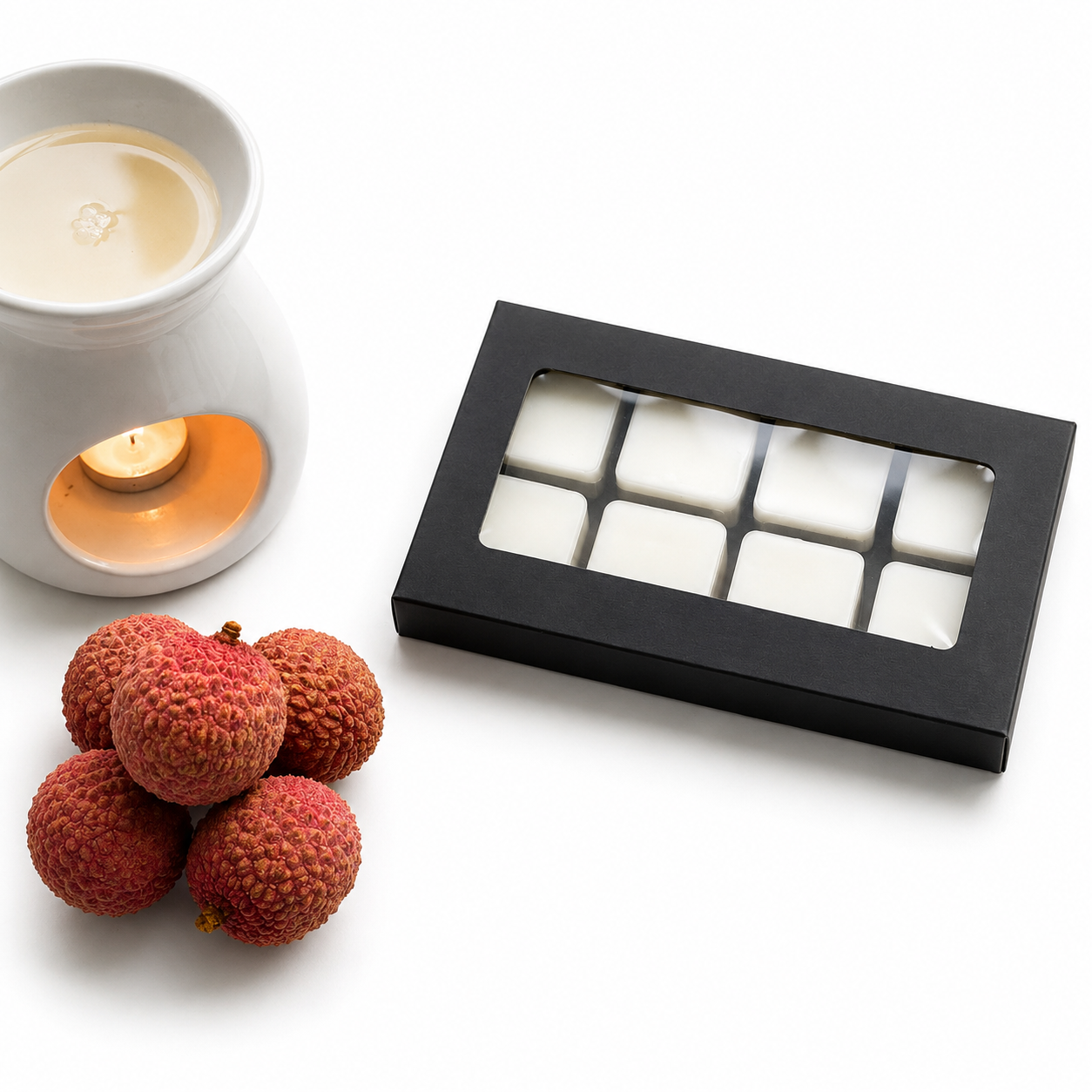 Lychee Blush Soy Wax Melts - Bright, Fresh, and Effortlessly Elegant