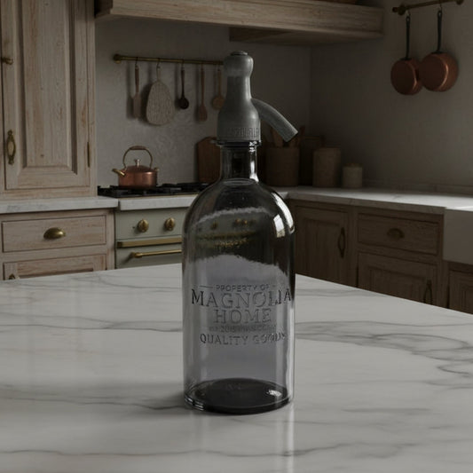 Magnolia Home Decorative Seltzer Bottle