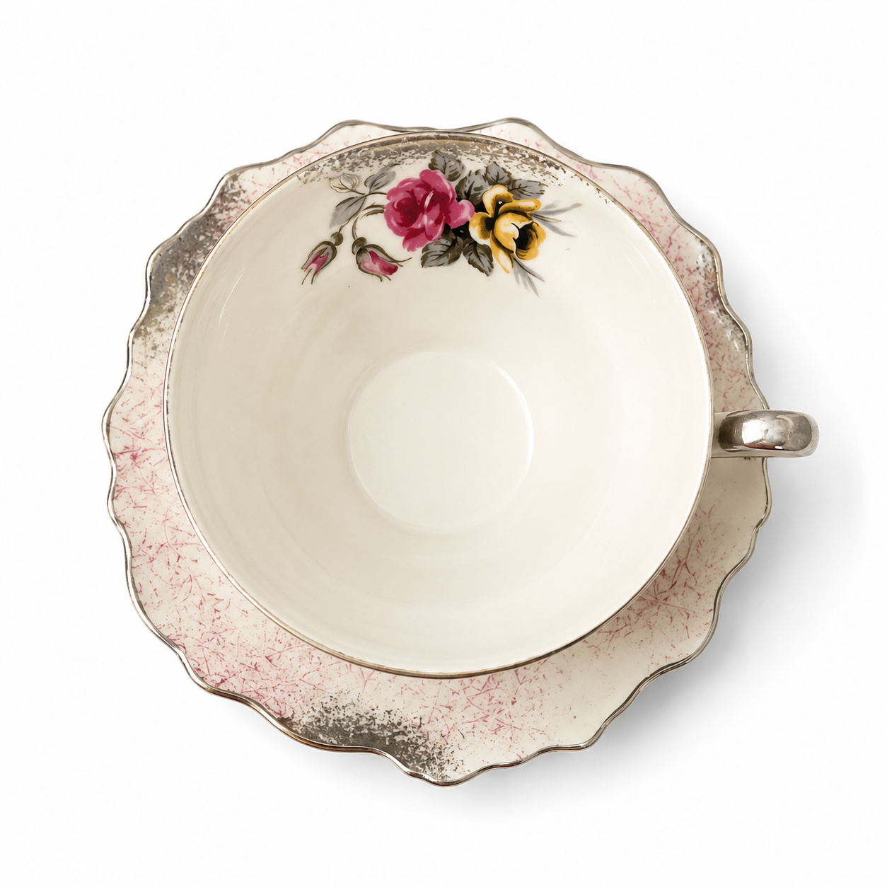 Vintage Marco Bone China Tea Cup and Saucer Set - Made in Japan
