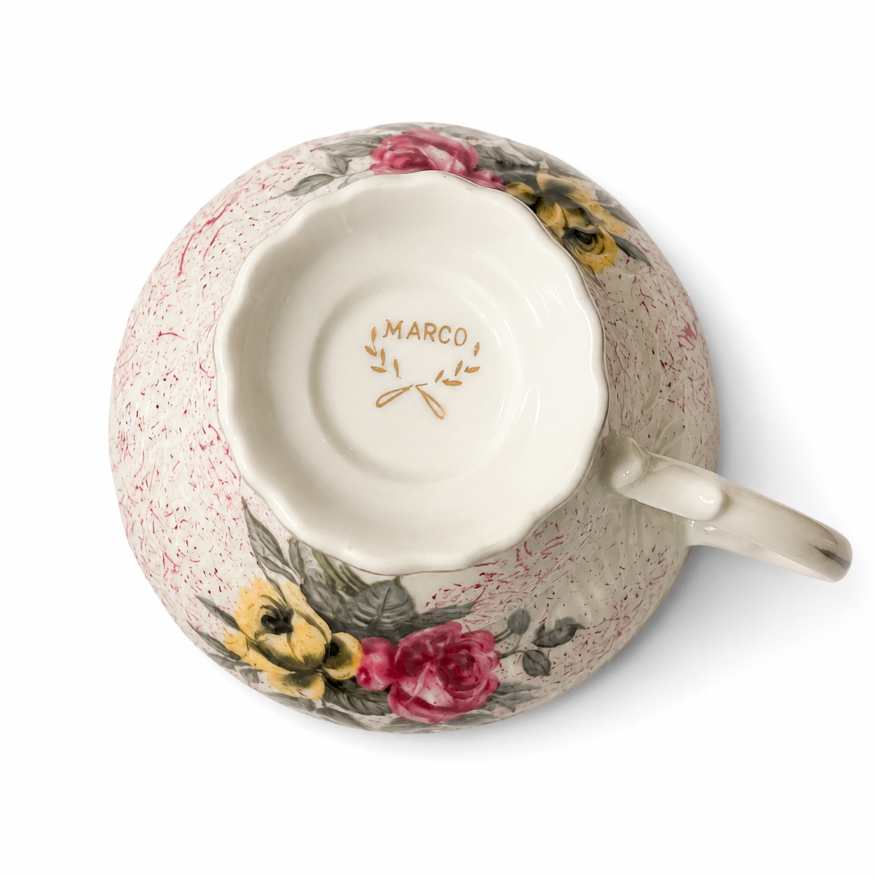 Vintage Marco Bone China Tea Cup and Saucer Set - Made in Japan
