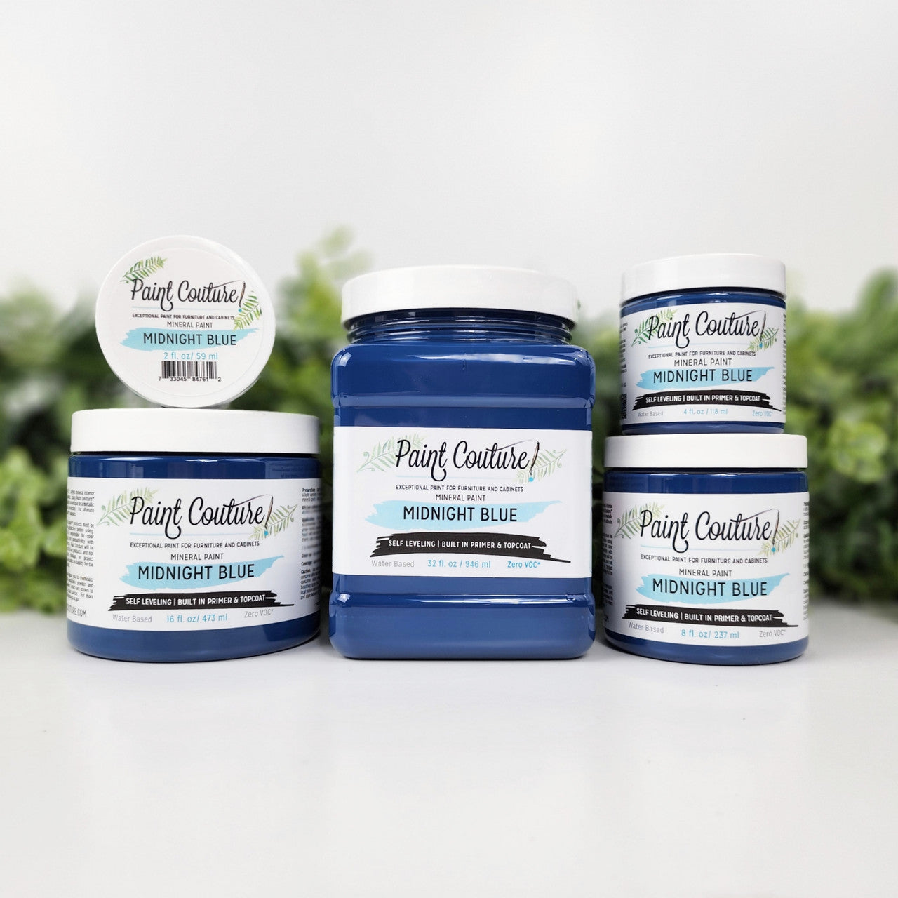 Paint Couture Midnight Blue All in One Acrylic Mineral Paint VOC Free