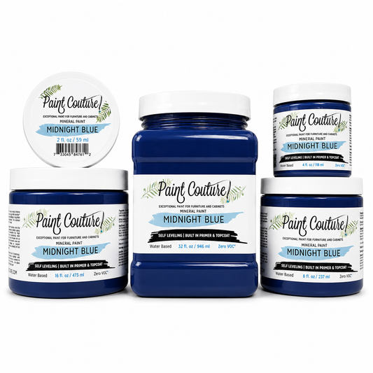Paint Couture Midnight Blue All in One Acrylic Mineral Paint VOC Free