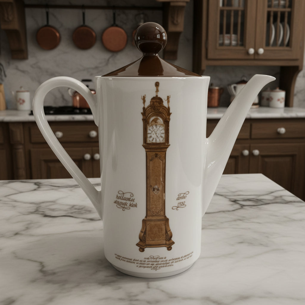 1970s Mitterteich Porzellan Nutroma Coffee Pot