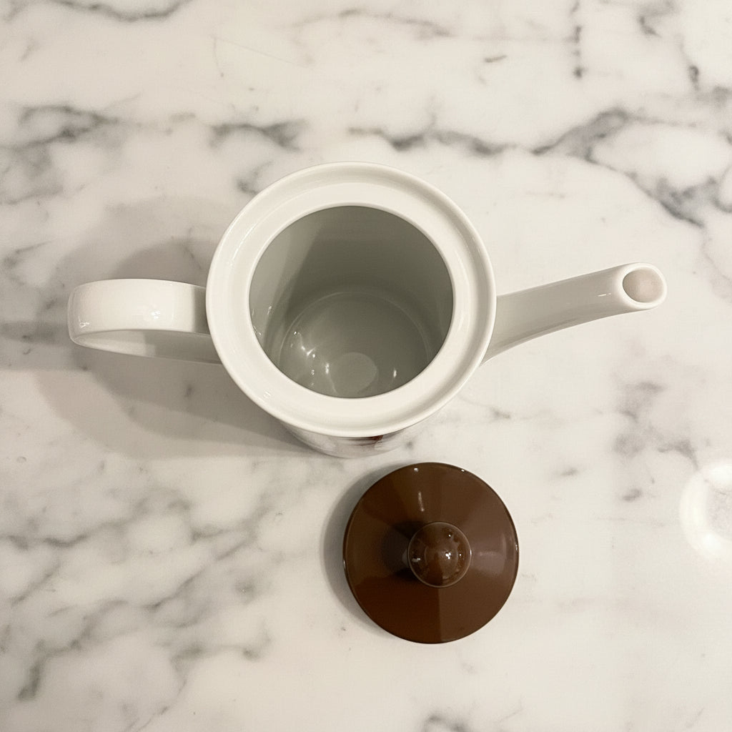 1970s Mitterteich Porzellan Nutroma Coffee Pot