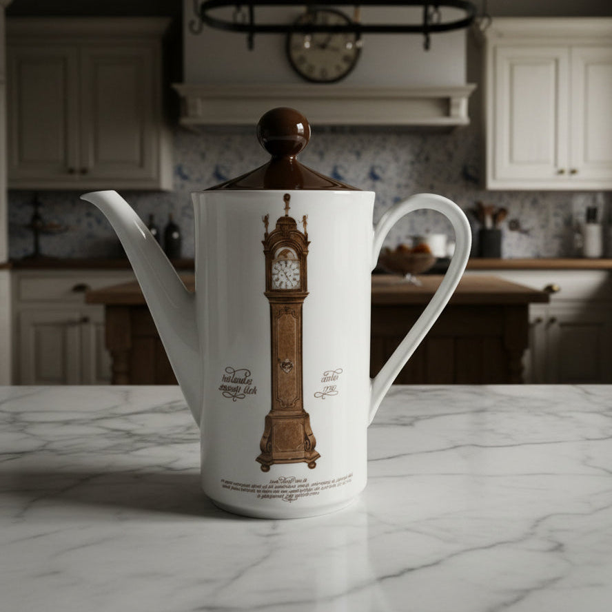 1970s Mitterteich Porzellan Nutroma Coffee Pot