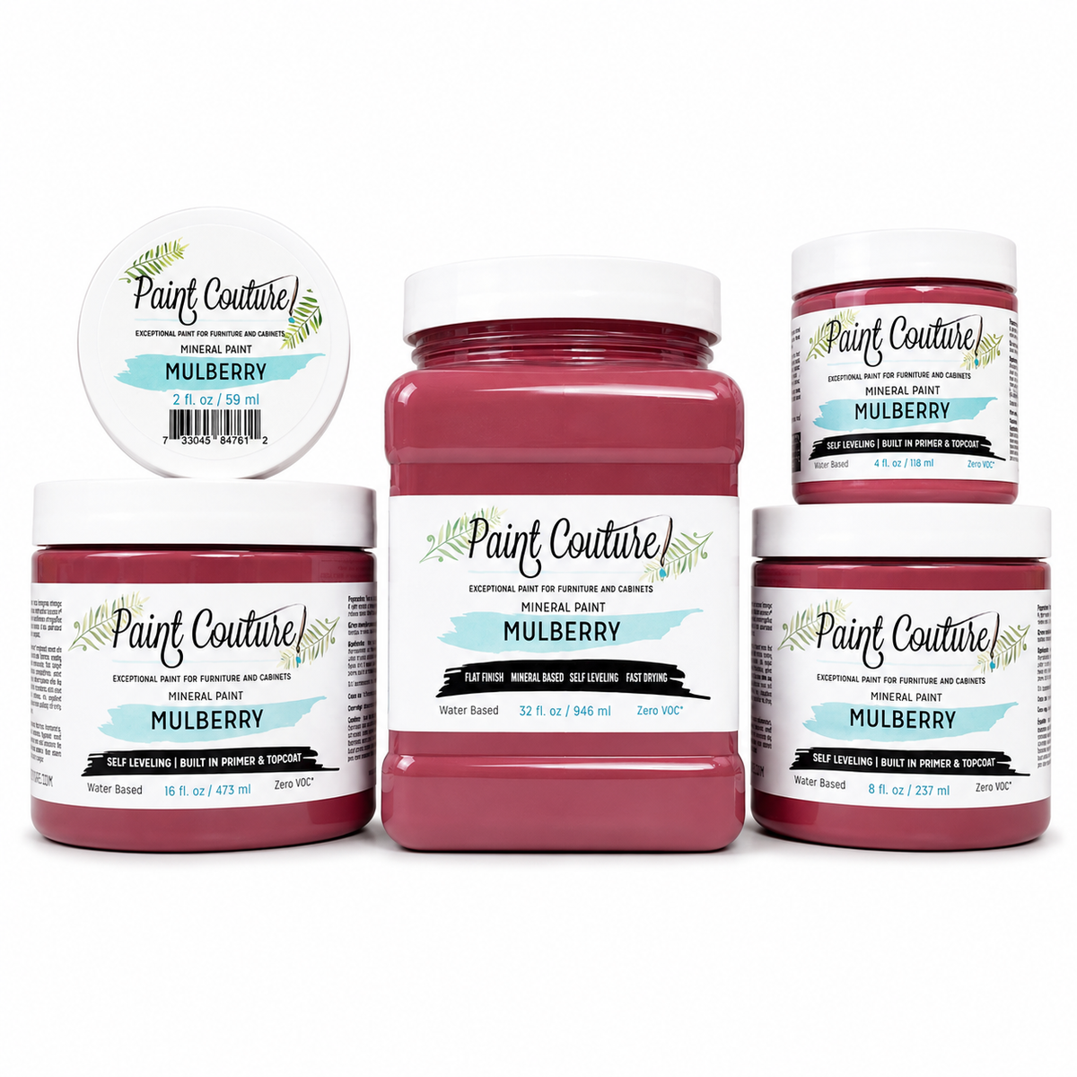 Paint Couture Mulberry All in One Acrylic Mineral Paint VOC Free