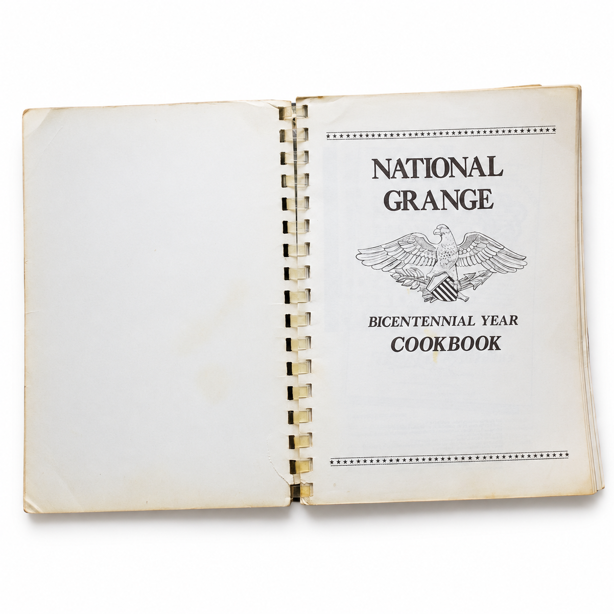 1976 National Grange Bicentennial Year Cookbook - Nations Capital