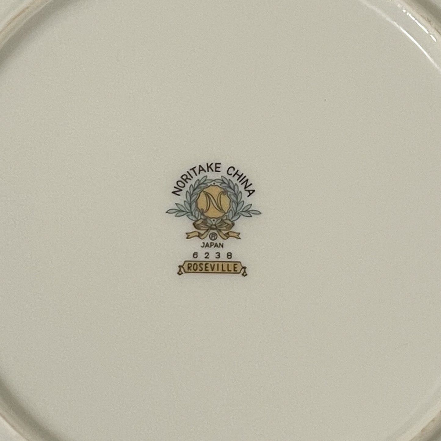 Vintage Noritake China Roseville Salad Plate #6238 - c1961 - 1973