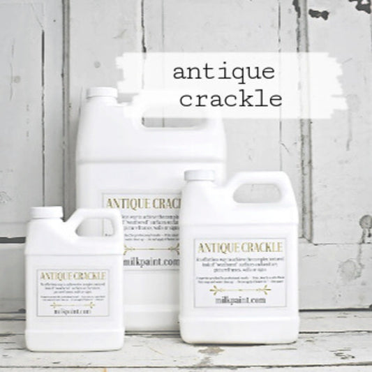 Old Fashioned Milk Paint Antique Crackle Medium - DIY Aged Effects