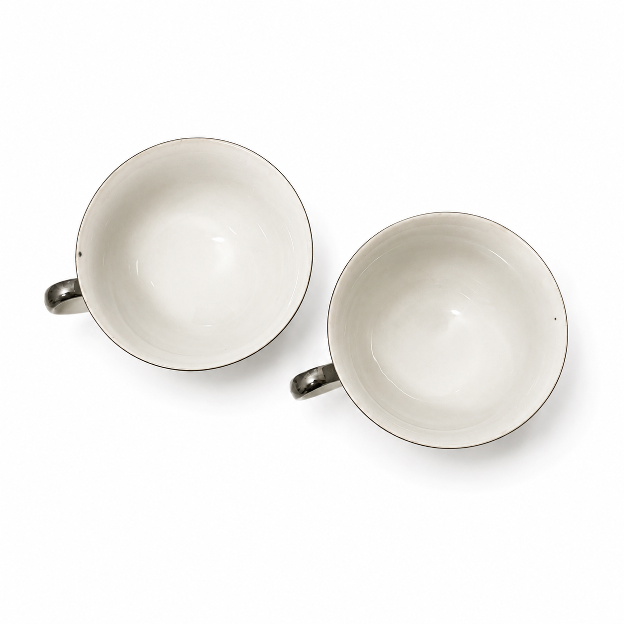 Vintage Oriental China Tea Cups Set of 2 - Crafted in Japan