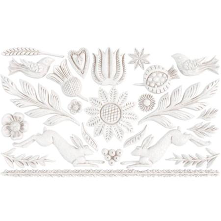 IOD PRIMITIVE Decor Mould by Iron Orchid Designs