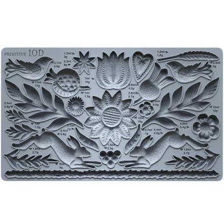 IOD PRIMITIVE Decor Mould by Iron Orchid Designs