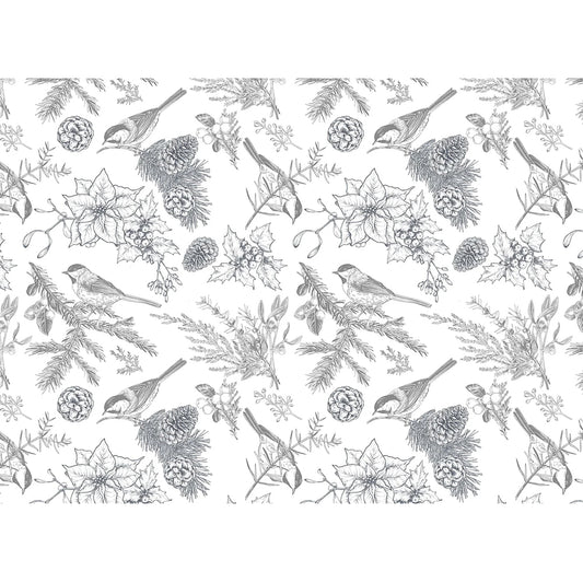 Paintable Christmas Decoupage Paper - Roycycled Treasures