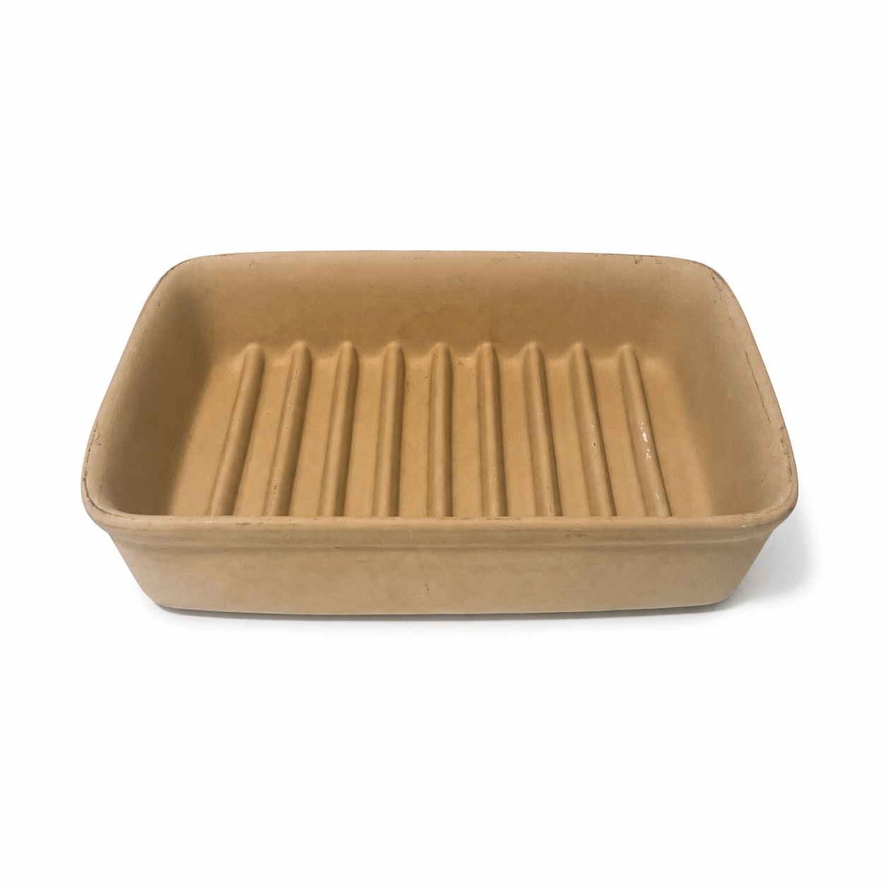 Pampered Chef Ridged Stoneware Baking Dish No 5112 - Made in USA