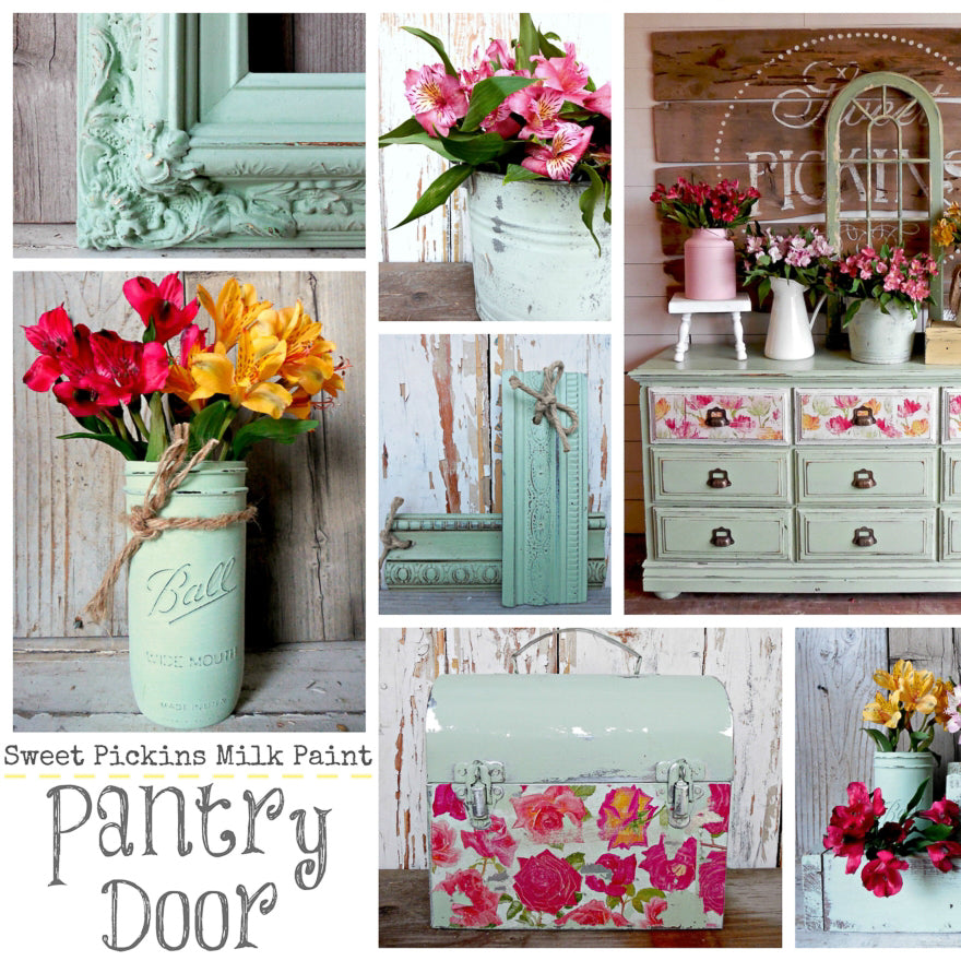 Sweet Pickins Pantry Door Milk Paint - Food Safe, Non-Toxic & VOC Free