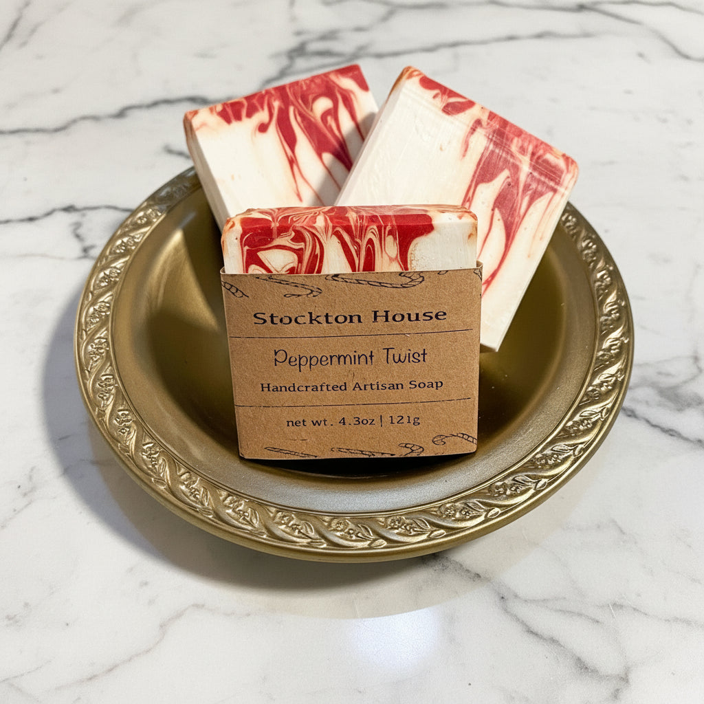 Peppermint Twist Artisan Soap
