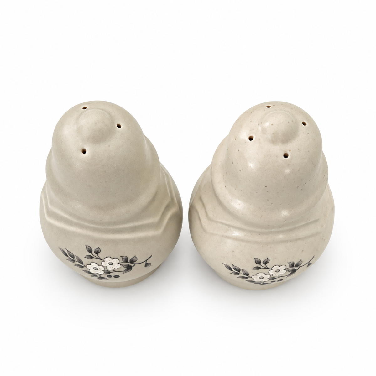 Vintage Pfaltzgraff Heirloom Salt & Pepper Shaker Set - Made in China