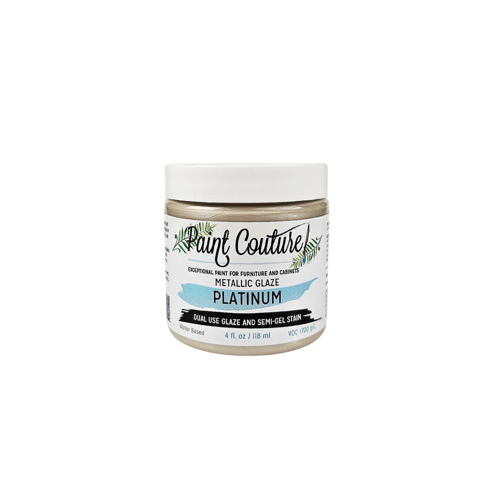 Platinum Metalic Glaze - Paint Couture