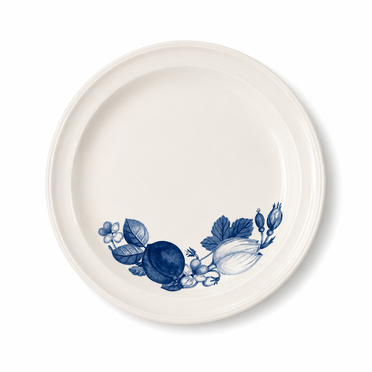 Vintage Portmeirion Harvest Blue Salad Plates Set of 2 - England 1995