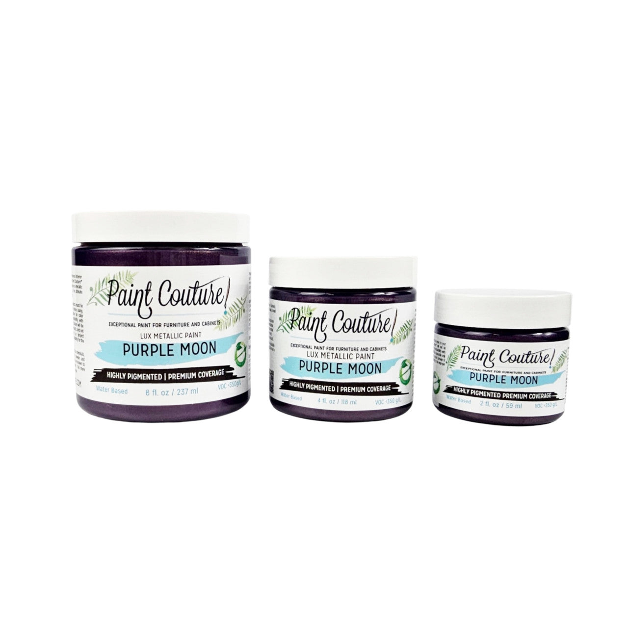 Purple Moon Lux Metallic Paint by Paint Couture - Silky Satin Finish