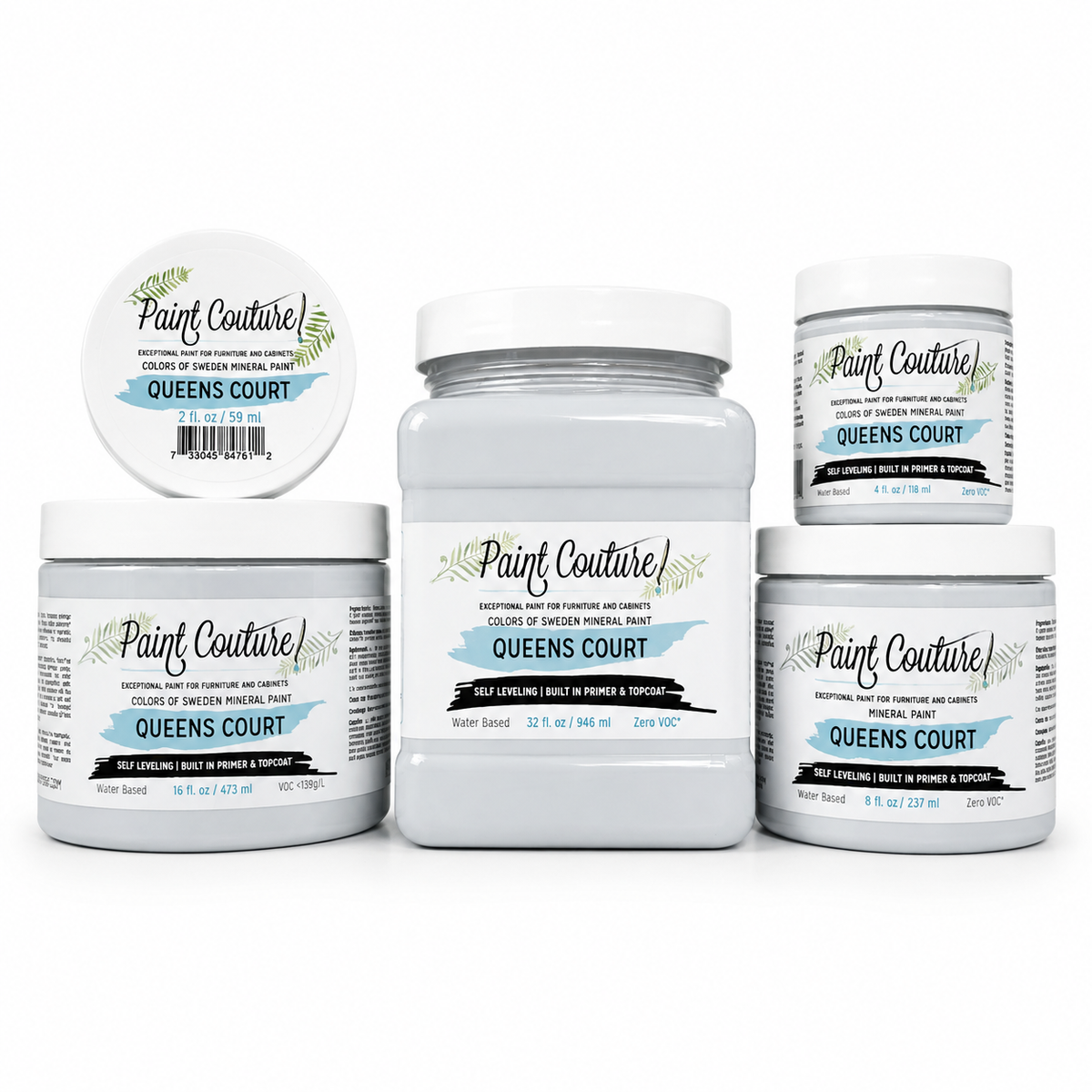 Paint Couture Queens Court All in One Acrylic Mineral Paint VOC Free
