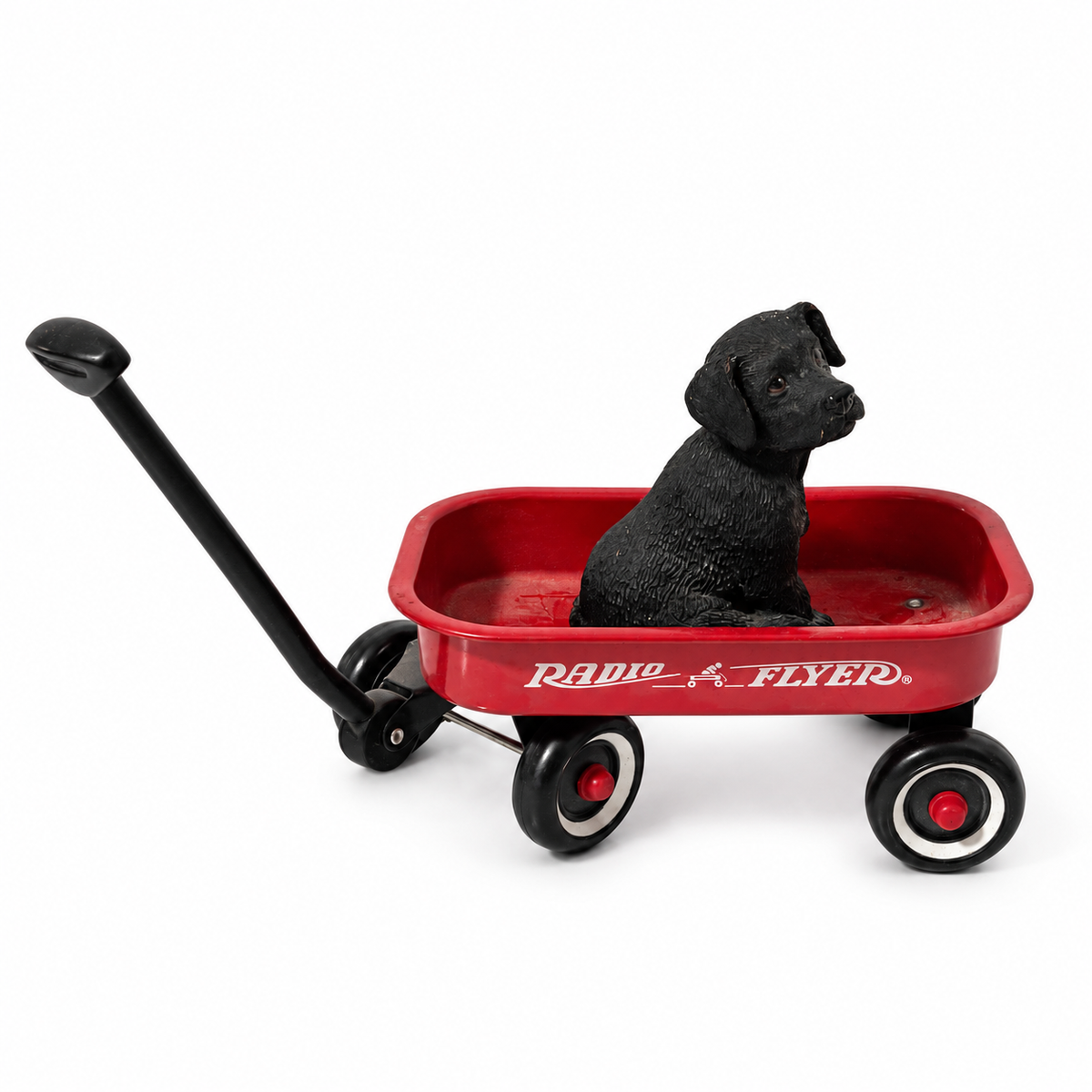 Vintage Danbury Mint Nostalgic Radio Flyer "Billy" with Wagon & Dog